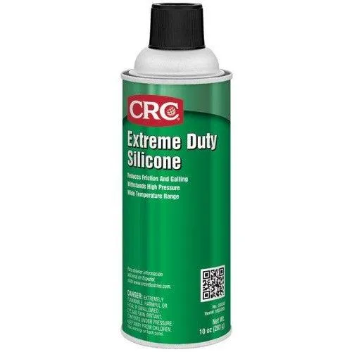 03030 CRC Extreme Duty Silicone Lubricant, 16oz, Aerosol, Clear/Colorless