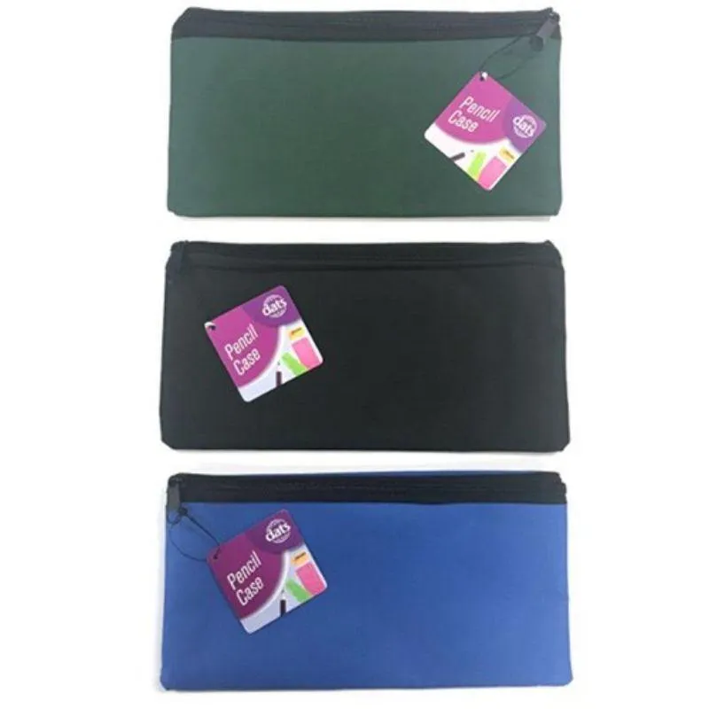 1 Zip Fabric Pencil Case - 220mm x 120mm