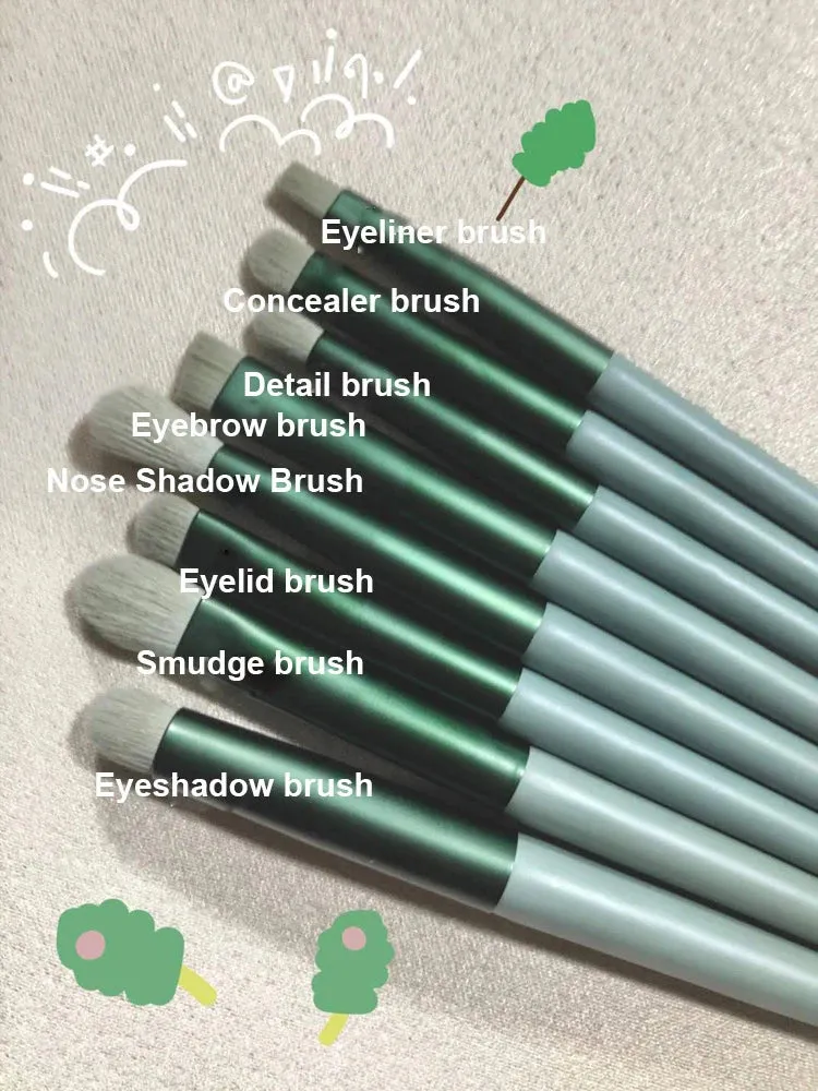 13-Piece Makeup Brush Set Eye Shadow Foundation Cosmetic Brush Eyeshadow Blush Beauty Soft Make Up Brushes w/ Bag