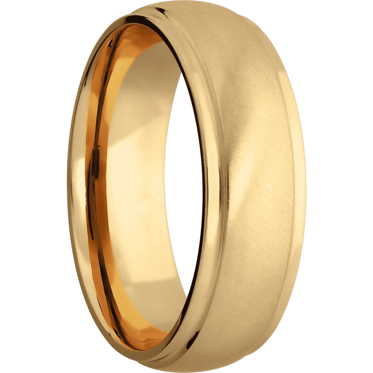 14K Yellow Gold with Anglesatin , Polish Finish