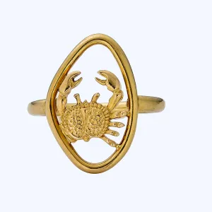18K Yellow Gold Boucheron Cancer Ring