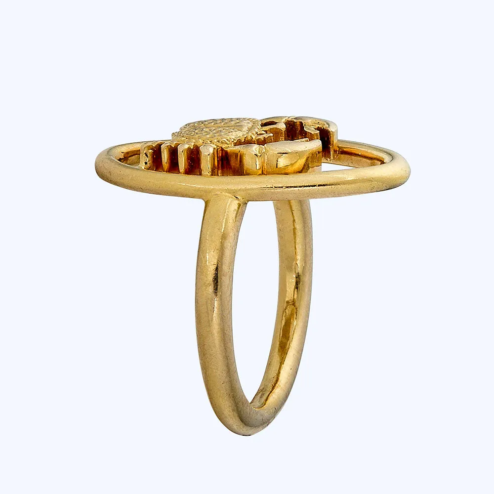 18K Yellow Gold Boucheron Cancer Ring