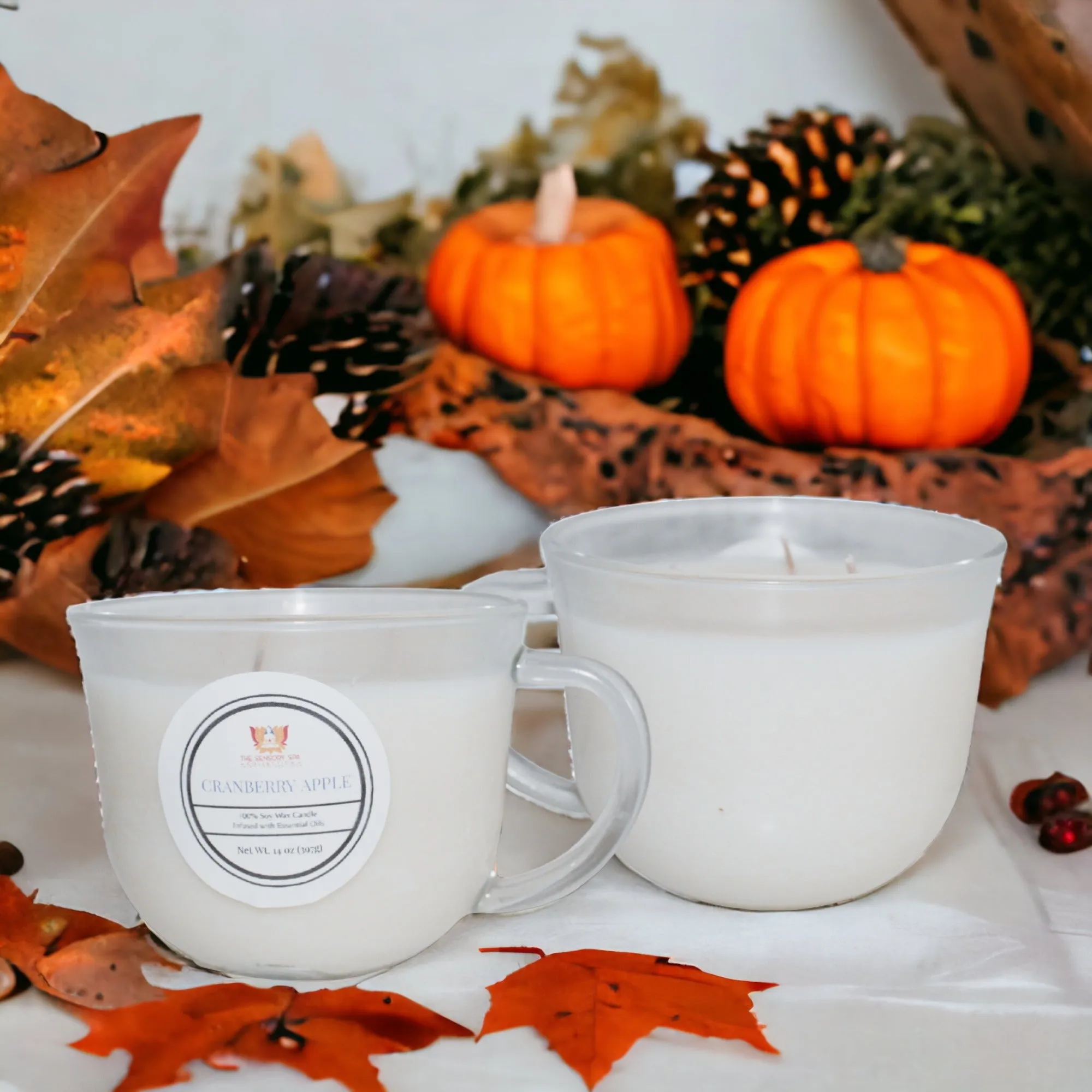 3-Wick Coffee Cup Seasonal Candle