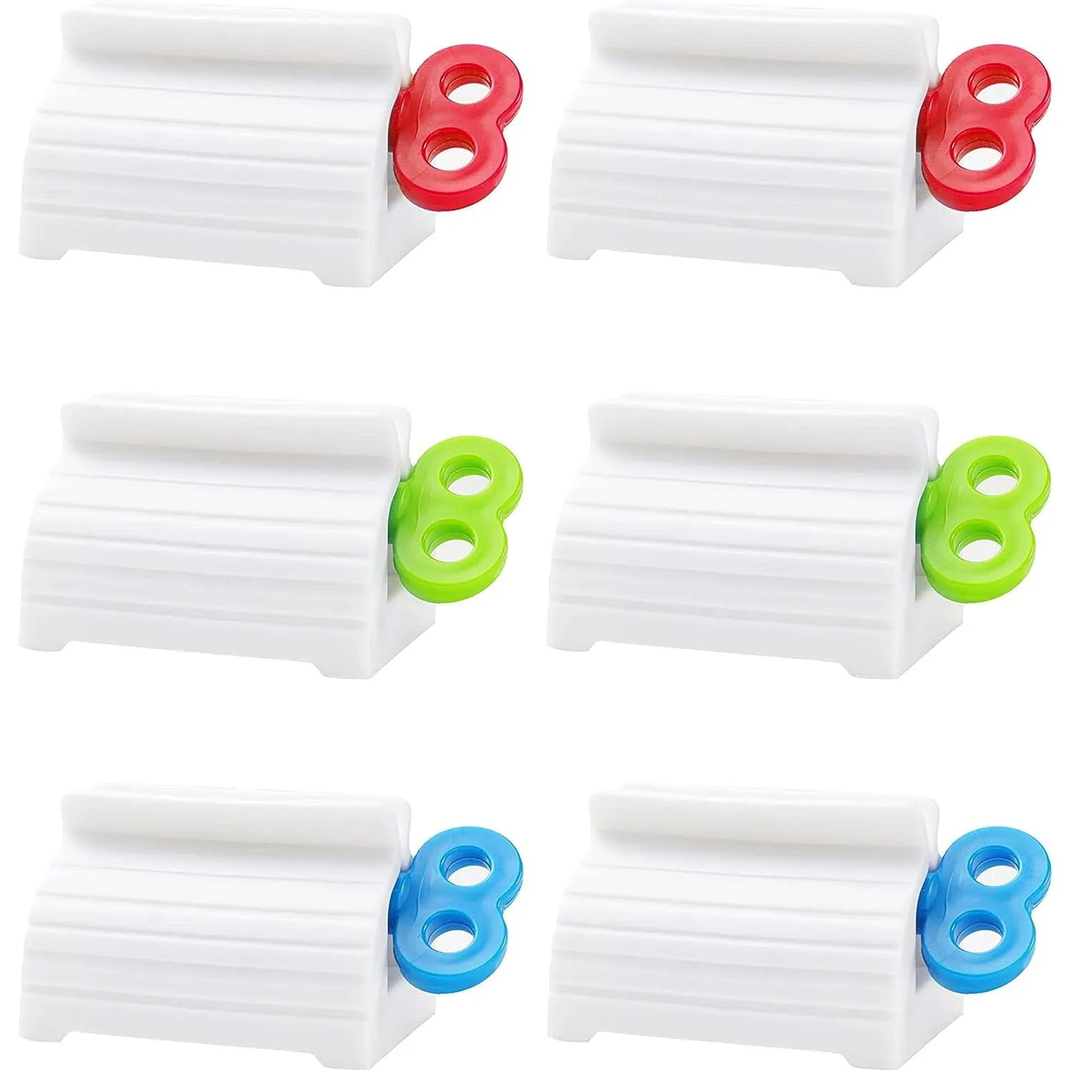 6-Pieces: Multi-Purpose Toothpaste Dispenser