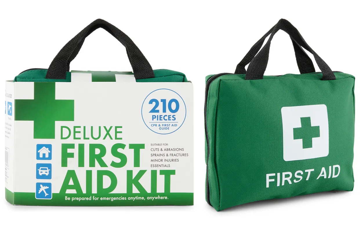 6x 210PCS EMERGENCY FIRST AID KIT Medical Travel Set Workplace Office ARTG BULK