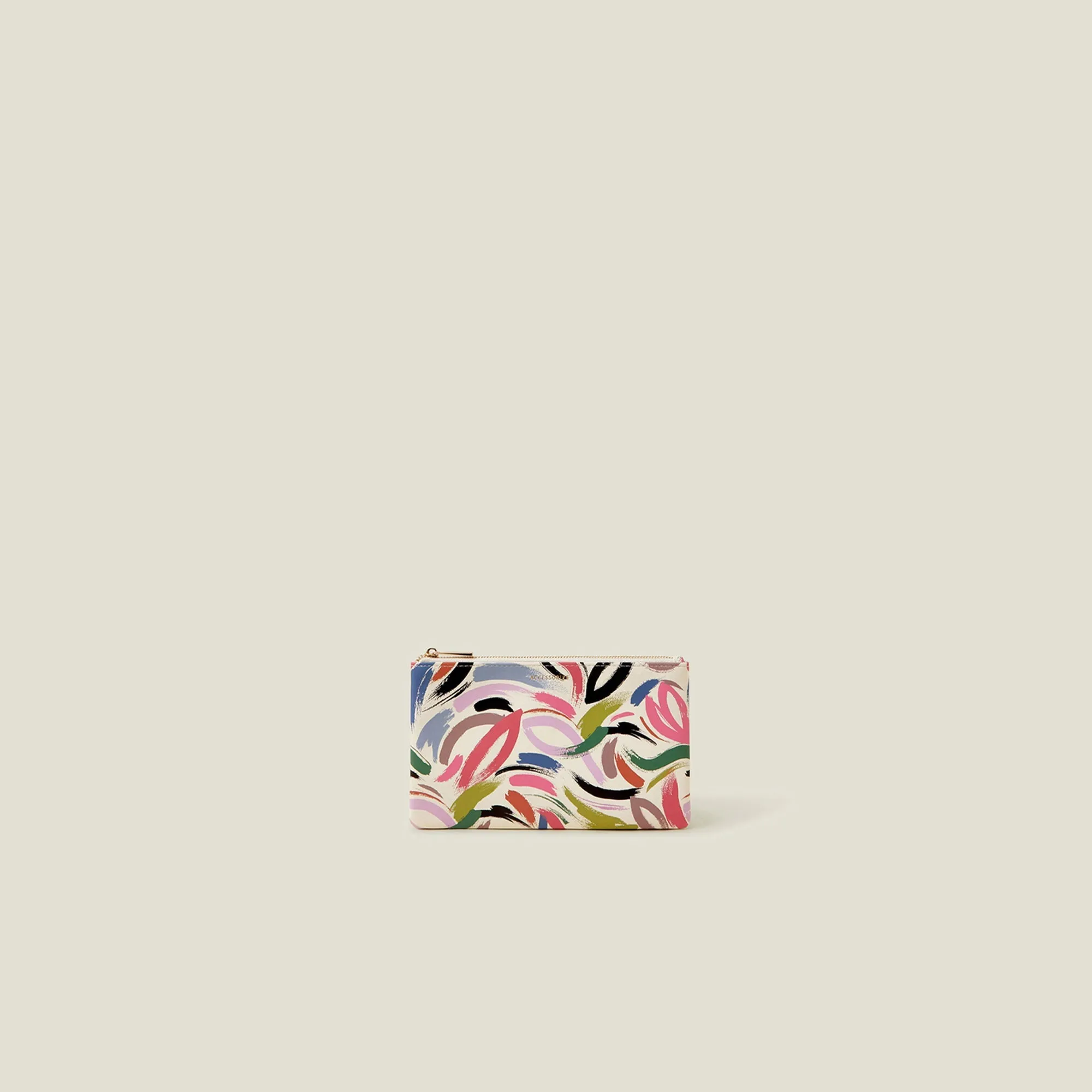 Abstract Brushstroke Print Pencil Case
