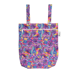 Abstract Rainbow Wet Bag