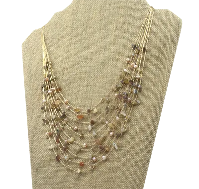 Akha Necklace - Tan