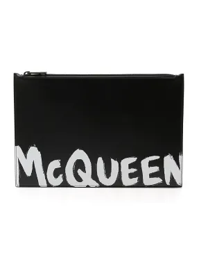 Alexander McQueen Graffiti Clutch Bag
