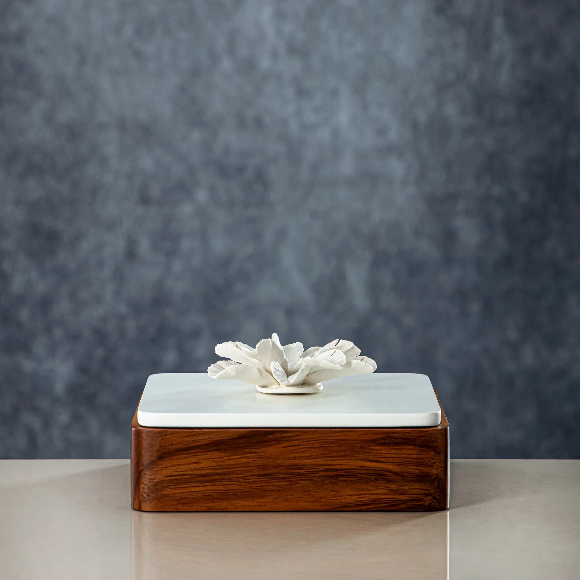 Almarjan 15 CM Square Flora Box - KDTD672SQS