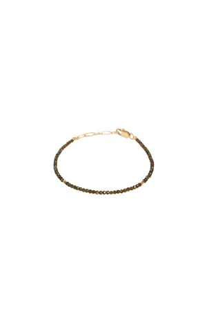 Alouette Design
 Seed Bracelet - Olive