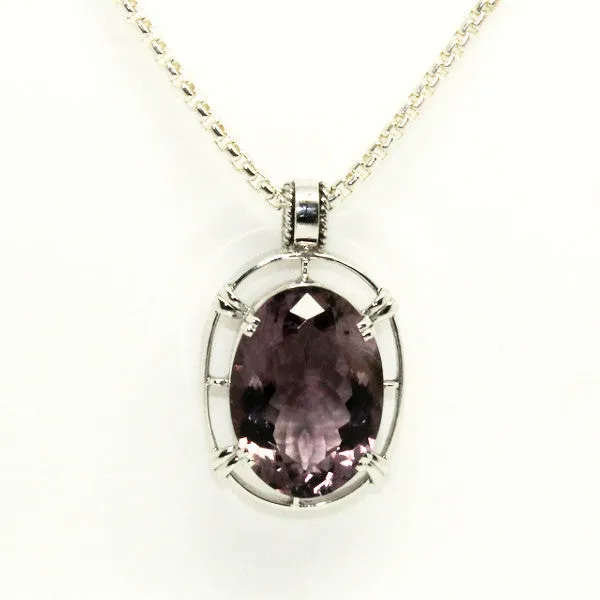 Amethyst Floating Pendant