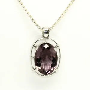 Amethyst Floating Pendant