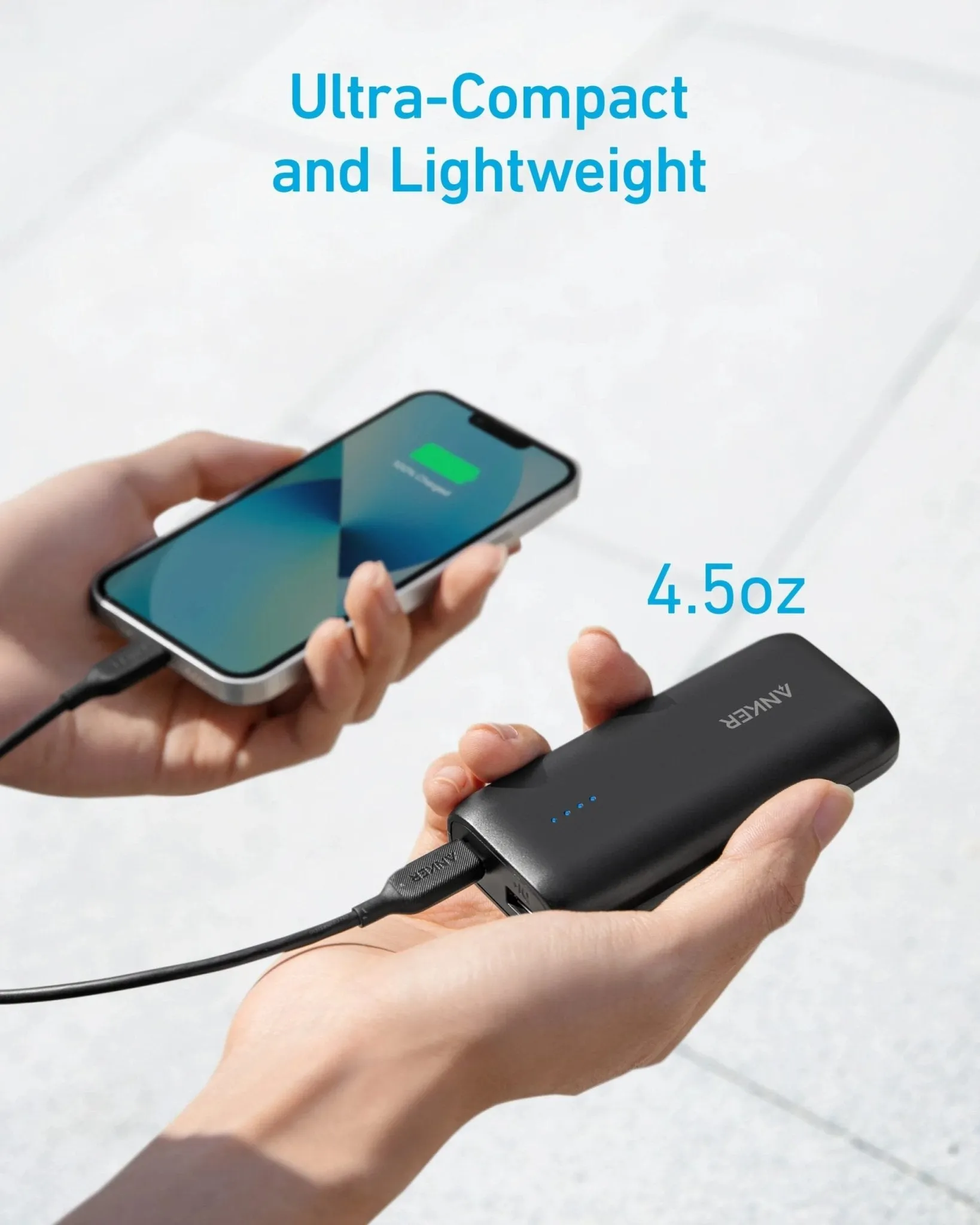 Anker 321 Power Bank 5000 -Black A1112H11