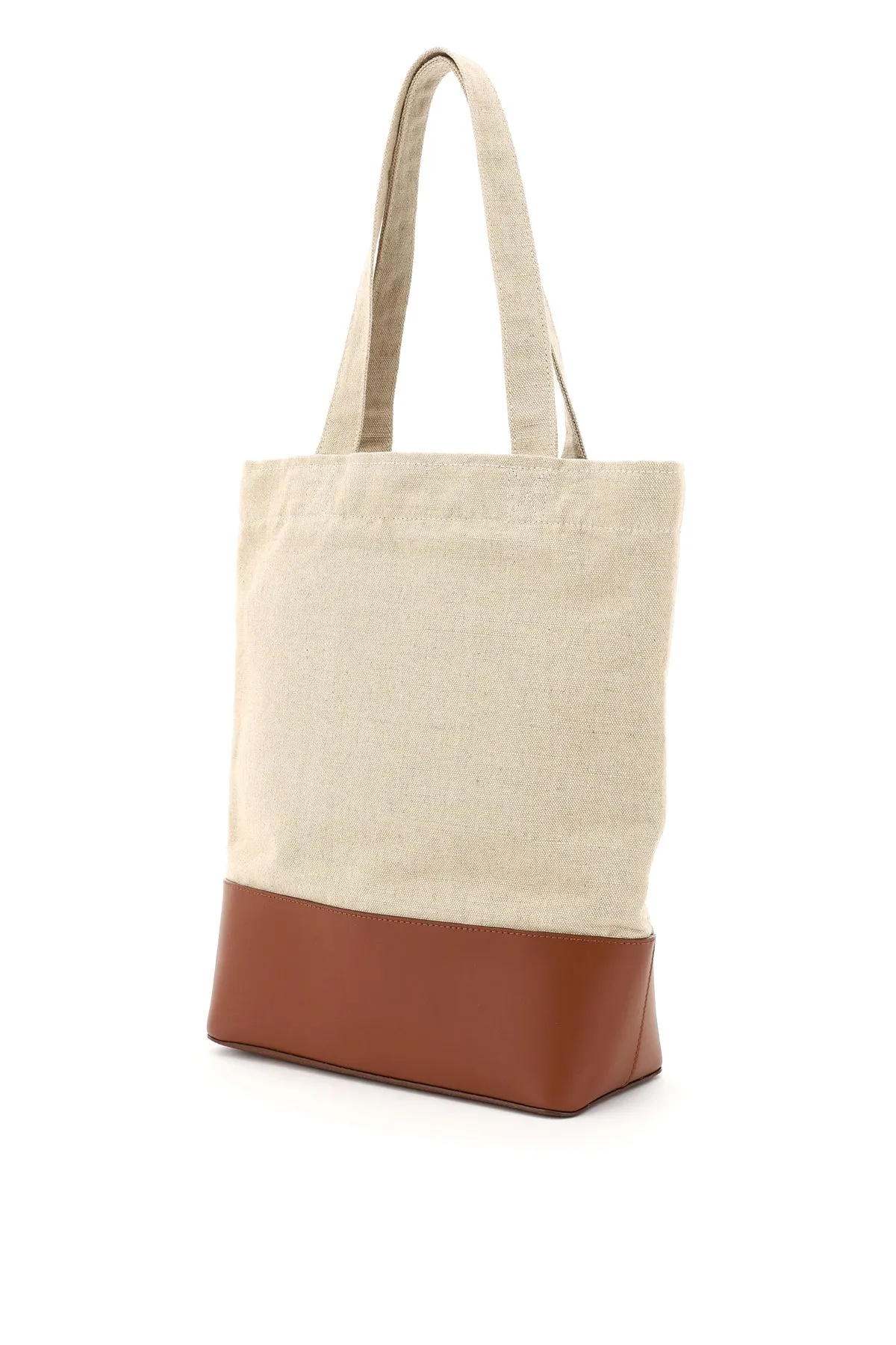 A.P.C. Axelle Logo Print Tote Bag