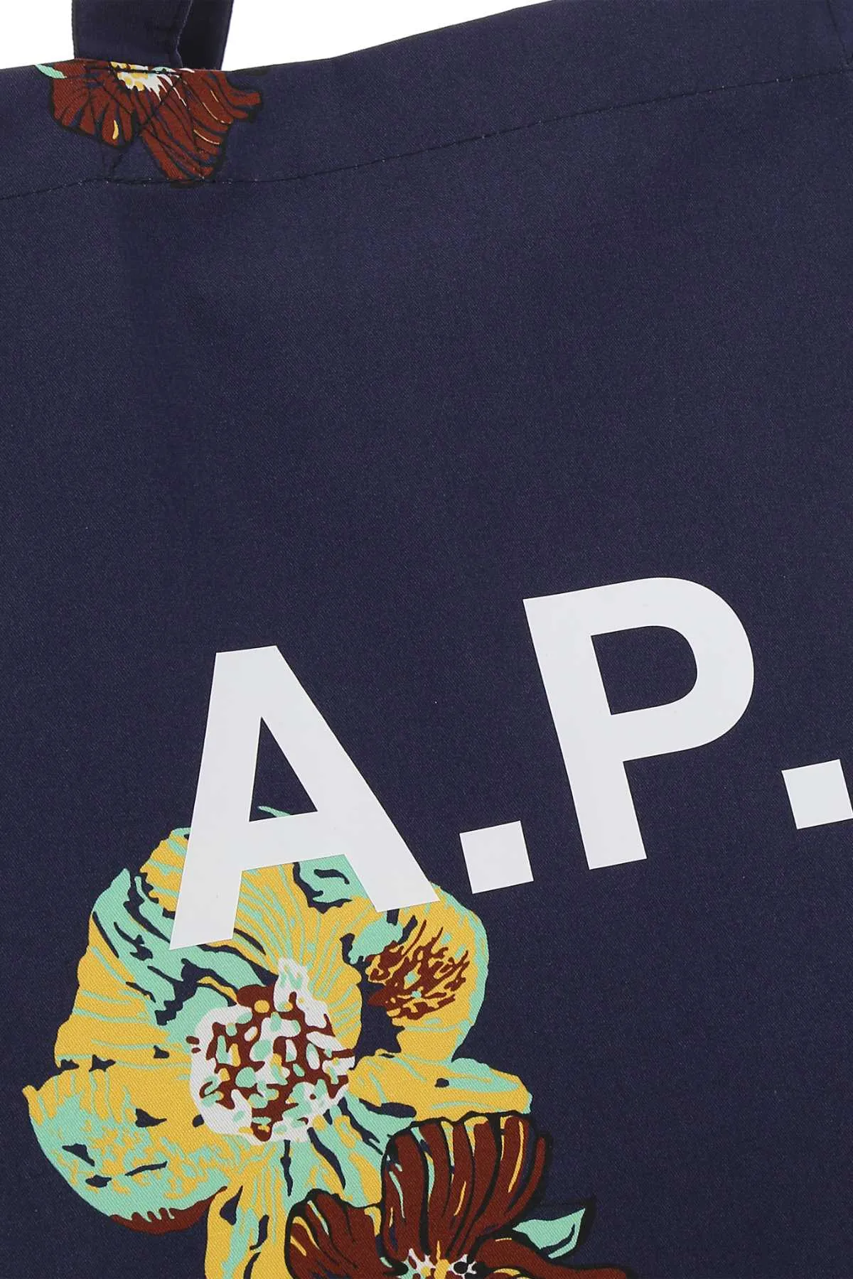 A.P.C. Diane Flower Shopping Tote Bag