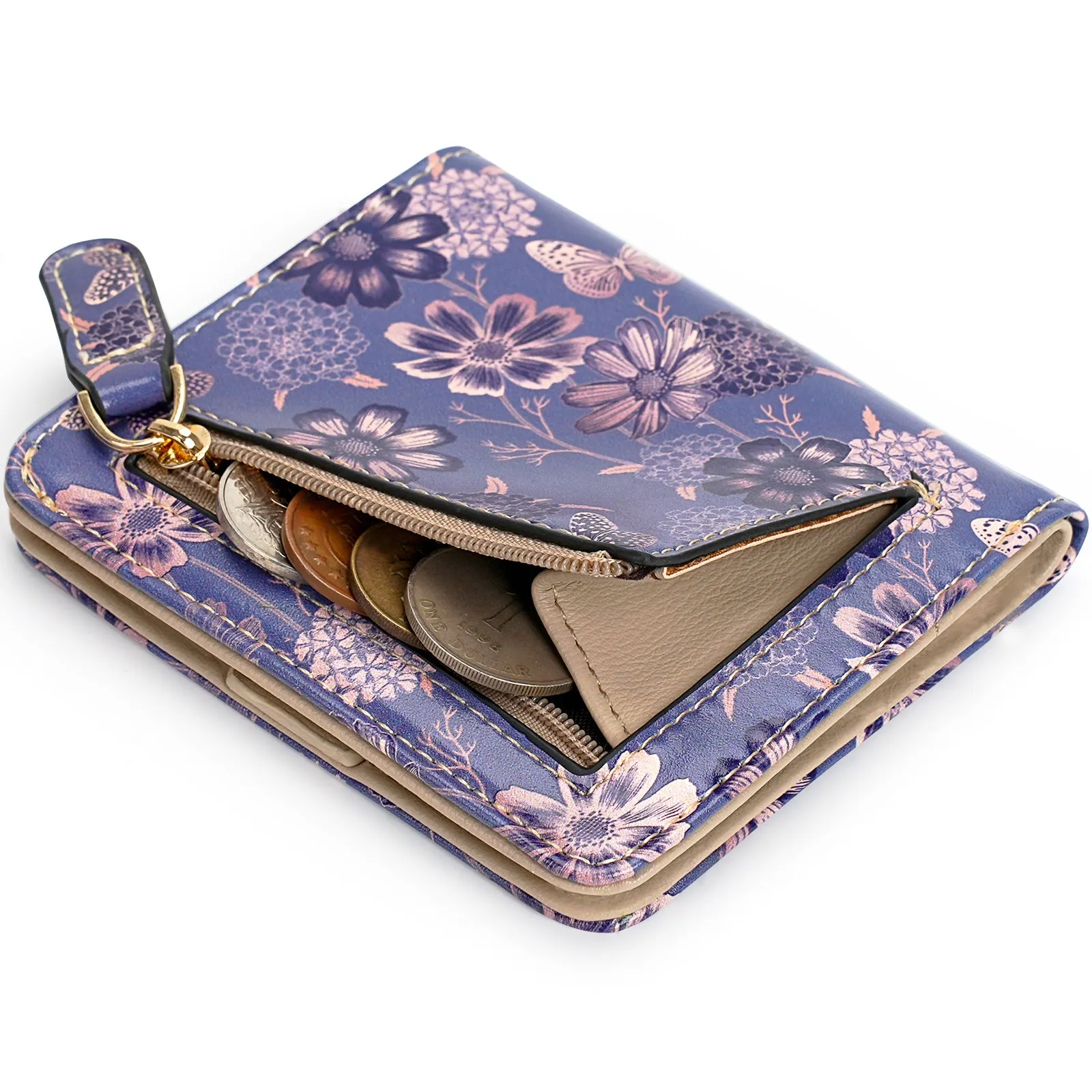 APHISON Ultra Slim RFID Small Womens Wallet - 125 Cartoon
