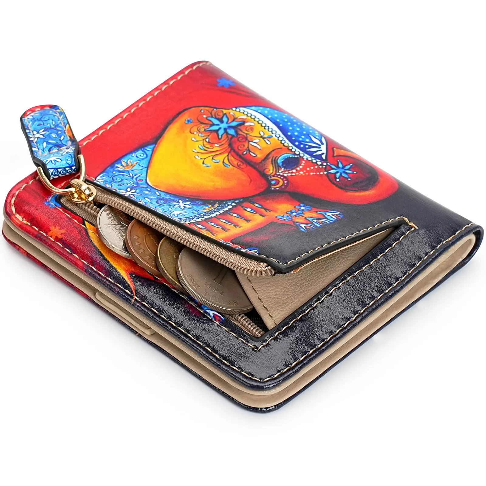 APHISON Ultra Slim RFID Small Womens Wallet - 125 Cartoon