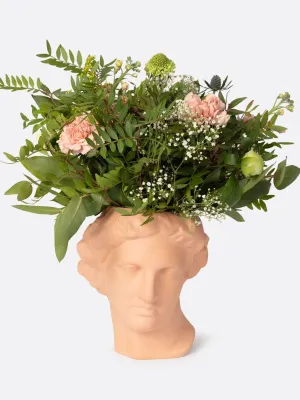 Apollo Ceramic Vase, Sugar Ginger - Doiy