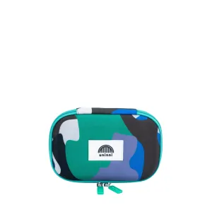 Arden Pencil Case - Camo Kid Blue/Green