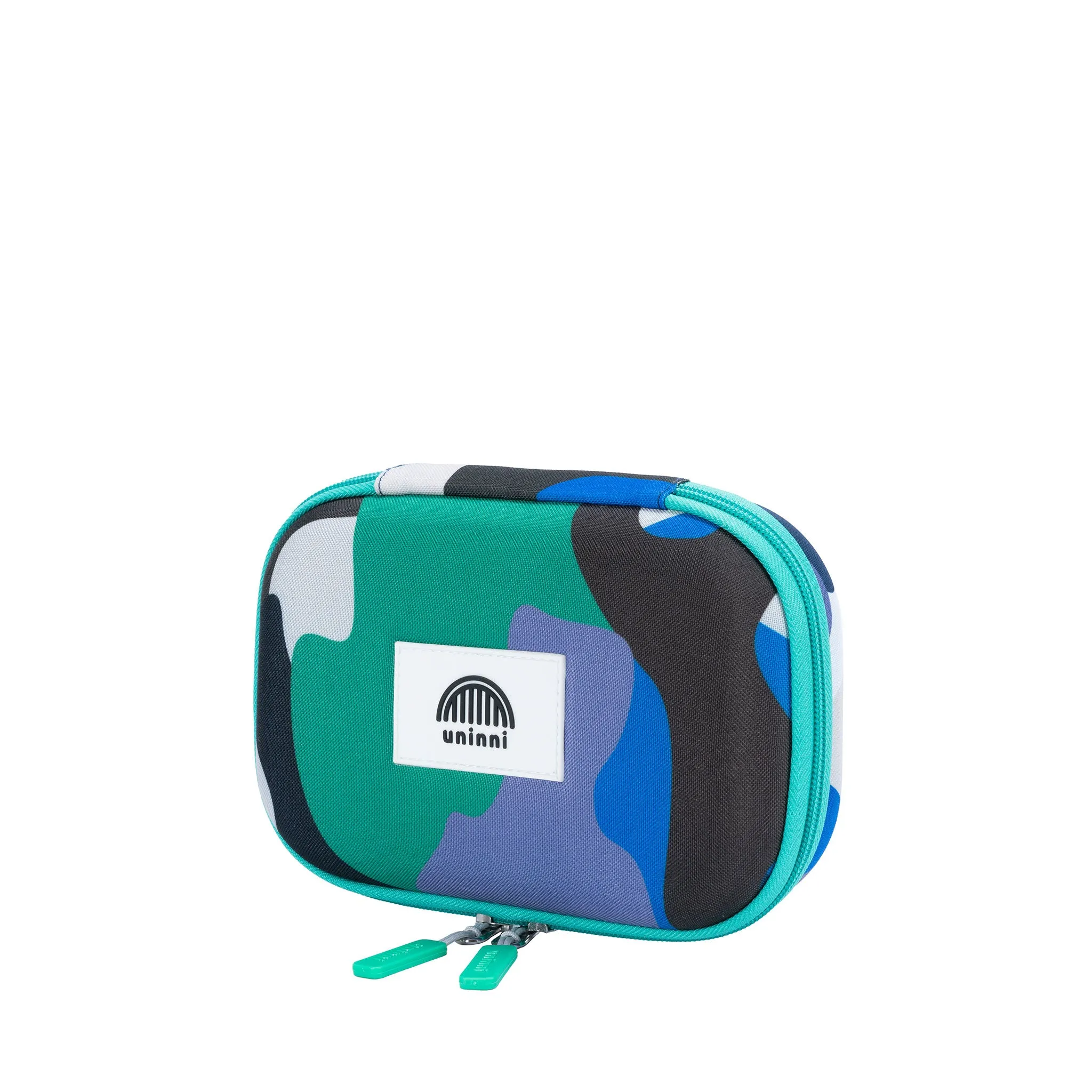 Arden Pencil Case - Camo Kid Blue/Green