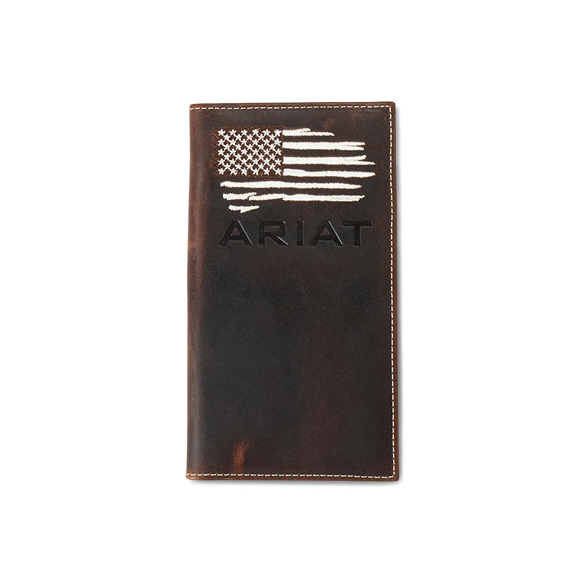 Ariat Distressed American Flag Rodeo Wallet