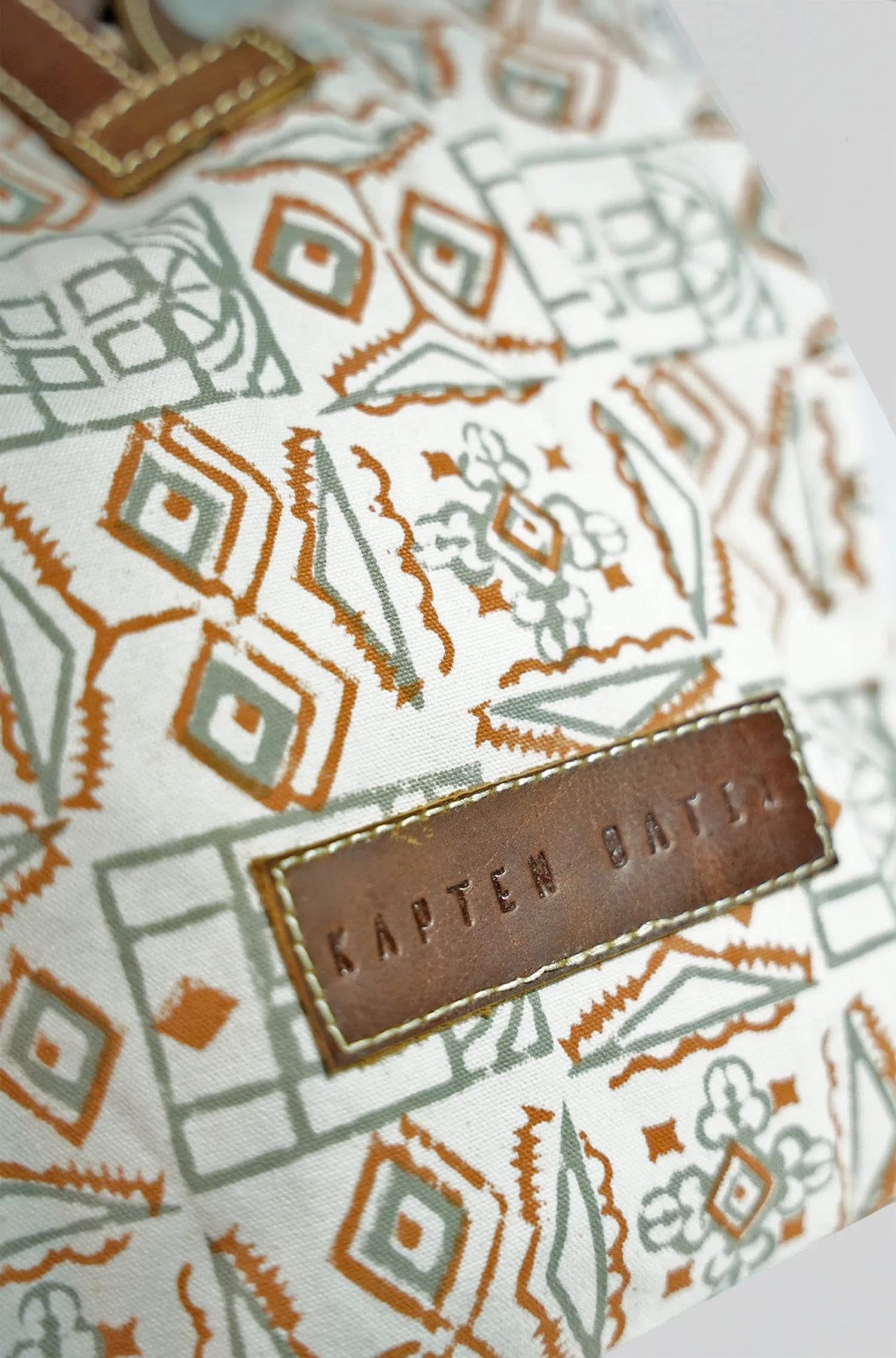 Artisanal Canvas Lunch Bag in Royal