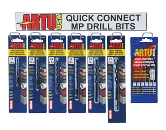 Artu Usa Quick Connect Drill Bit Plan-O-Gram 1/8"