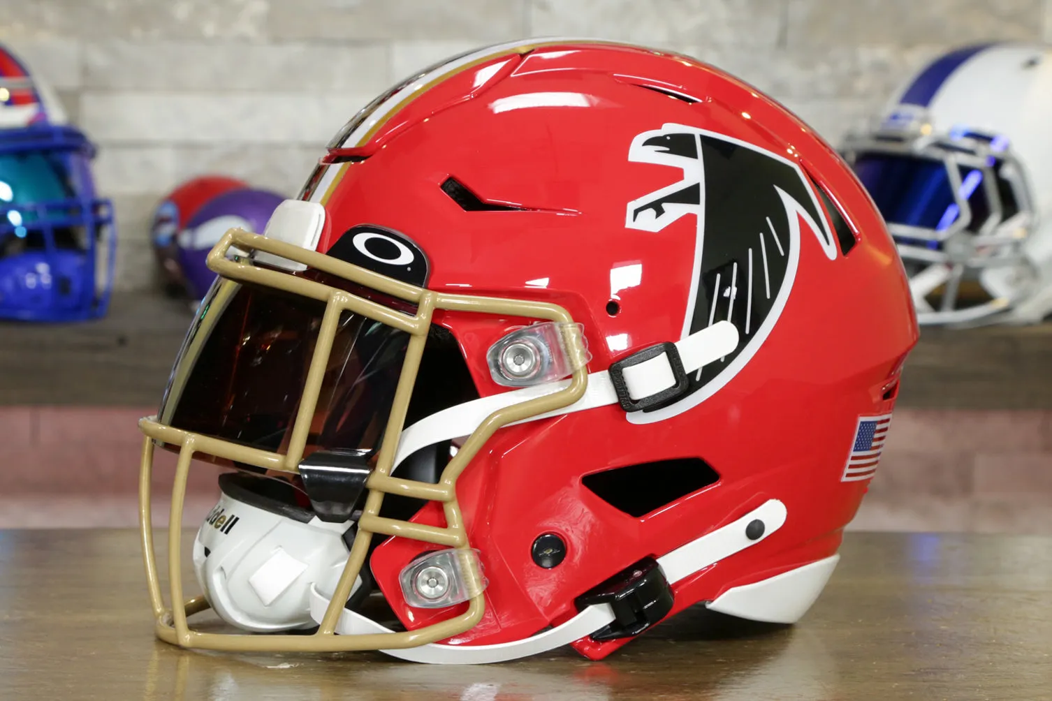 Atlanta Falcons Riddell SpeedFlex Helmet - GG Edition 00459