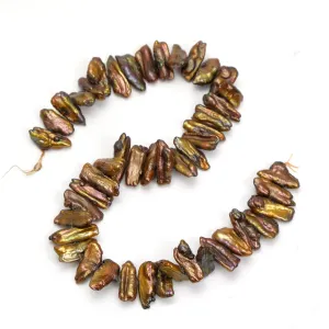 Autumn Glow Fresh Water Pearl 22mm Strand #19