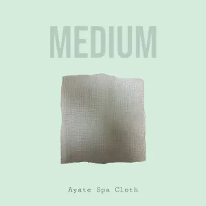Ayate Spa Cloth - Medium Texture - 12 x 12"