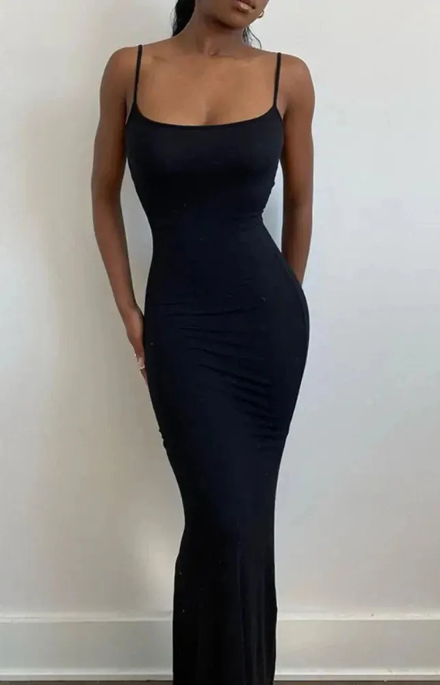 Backless Long Maxi Dress