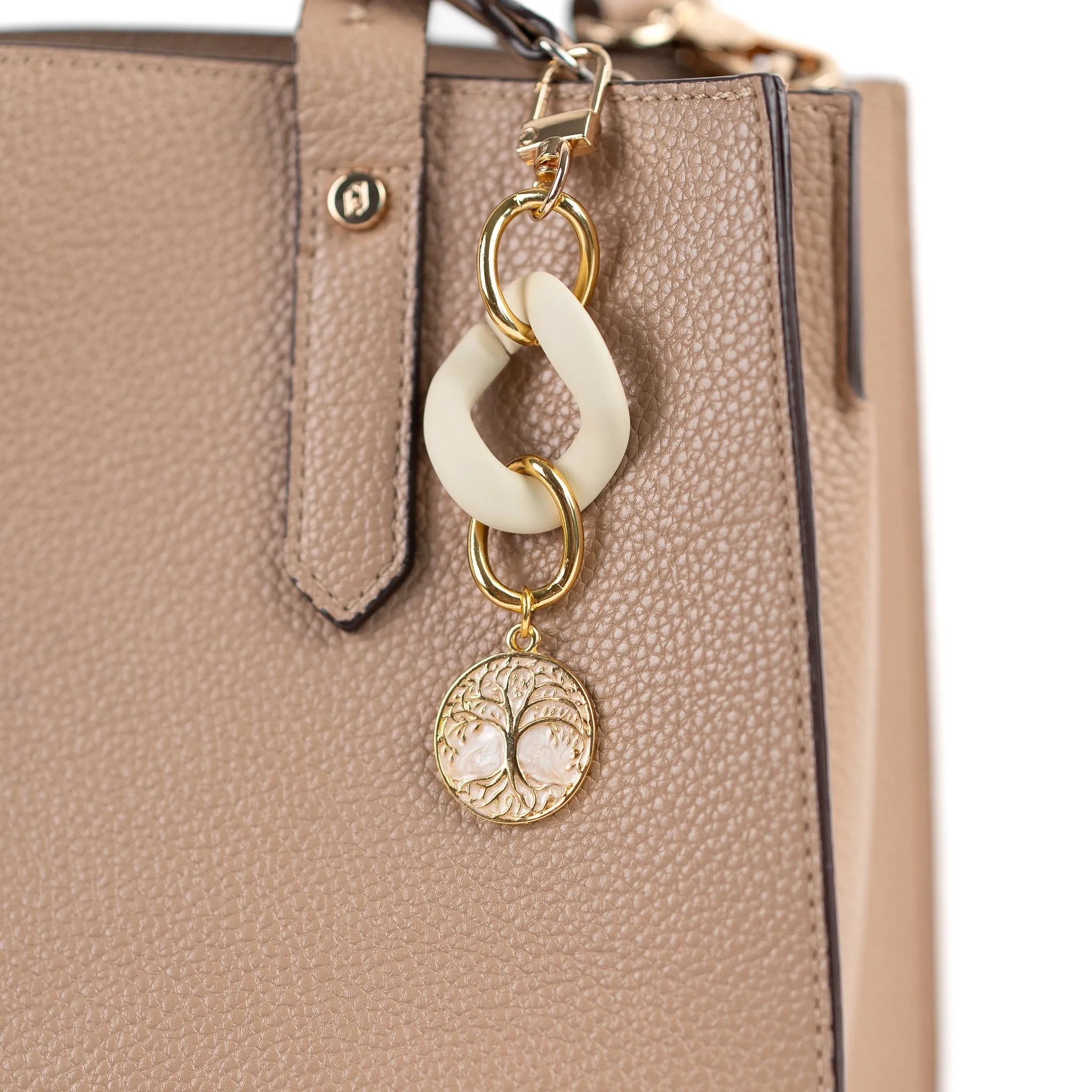 Bag Charm Pink Emoji