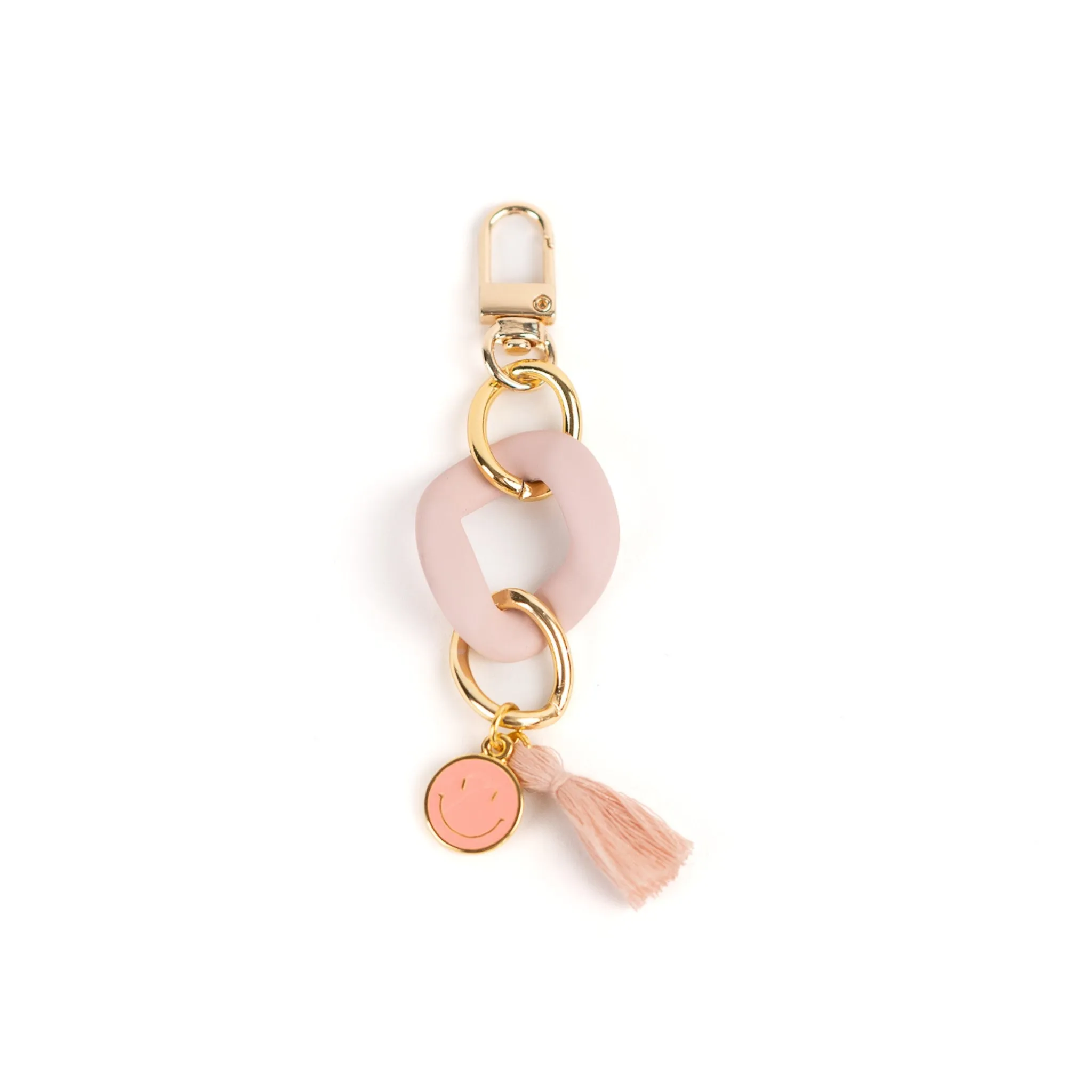 Bag Charm Pink Emoji