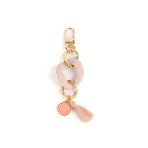 Bag Charm Pink Emoji