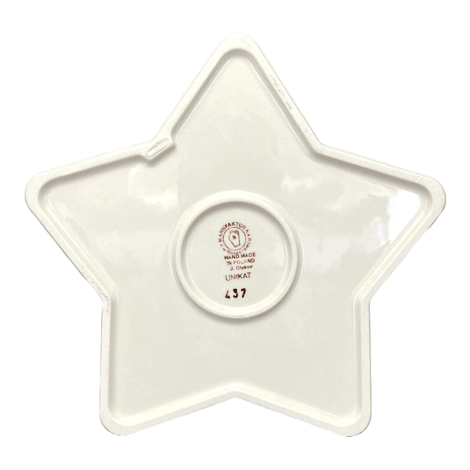 Baker, Star-Shaped, 10" in "Fall Confetti" by Manufaktura | M045U-BM01