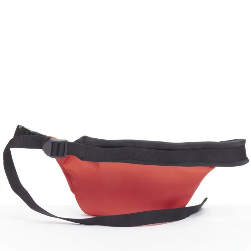 BALENCIAGA Explorer Double Pack Sharp WFP red white crossbody waist bag