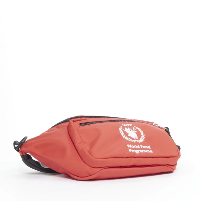 BALENCIAGA Explorer Double Pack Sharp WFP red white crossbody waist bag