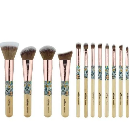 Bamboo Makeup Brush Set Handmade