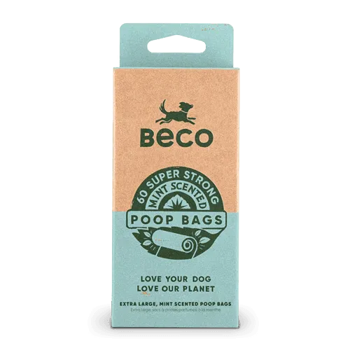 BECO Large Poop Bags | Mint Scented