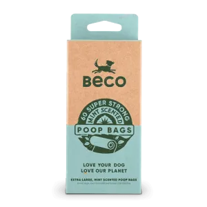 BECO Large Poop Bags | Mint Scented