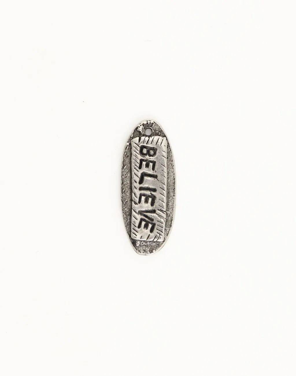 Believe Tag, 30x12mm, (1pc)