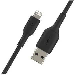 Belkin BoostCharge Lightning to USB-A Cable 2M, Black