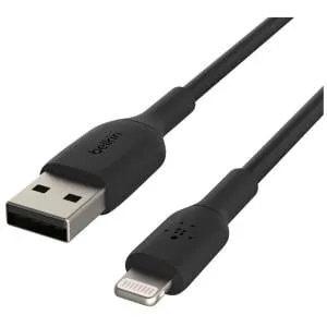 Belkin BoostCharge Lightning to USB-A Cable 2M, Black