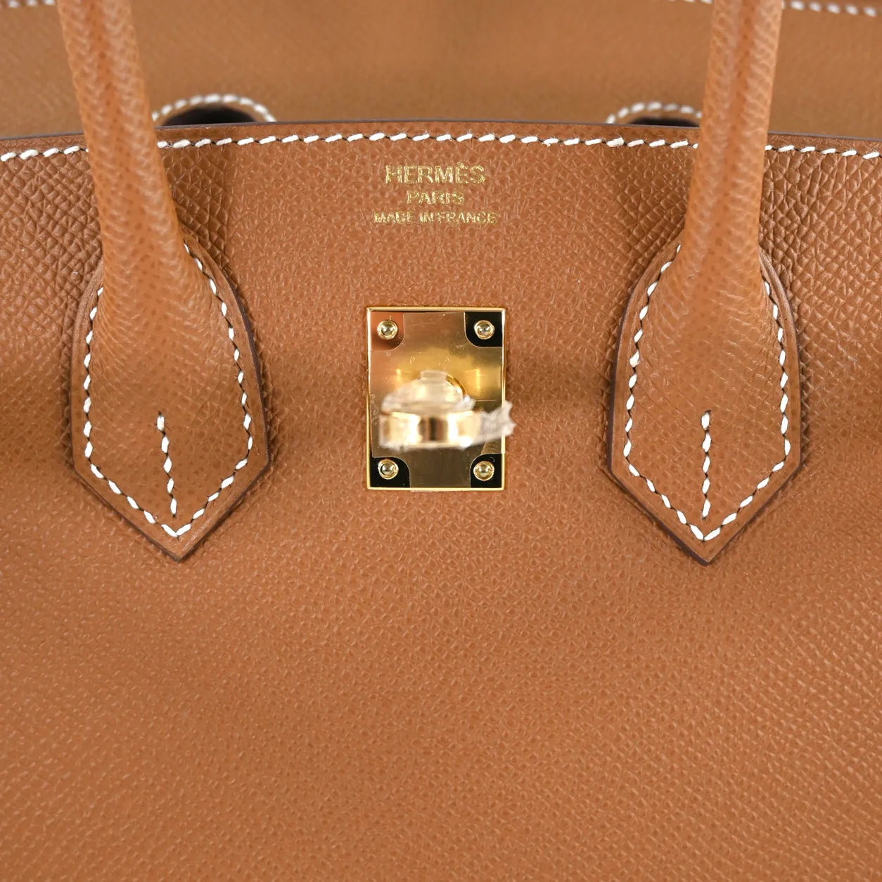 Birkin 25 Sellier Gold Epsom GHW