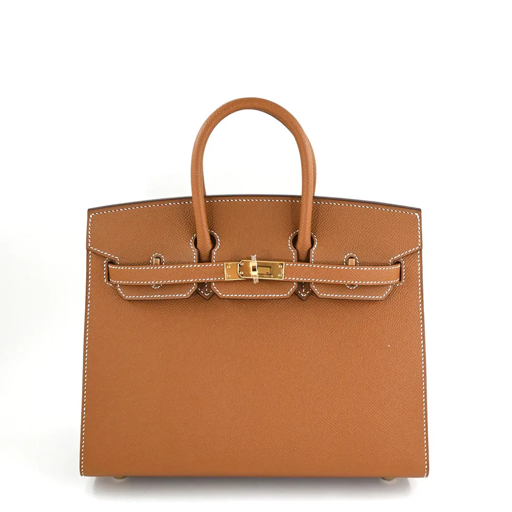 Birkin 25 Sellier Gold Epsom GHW