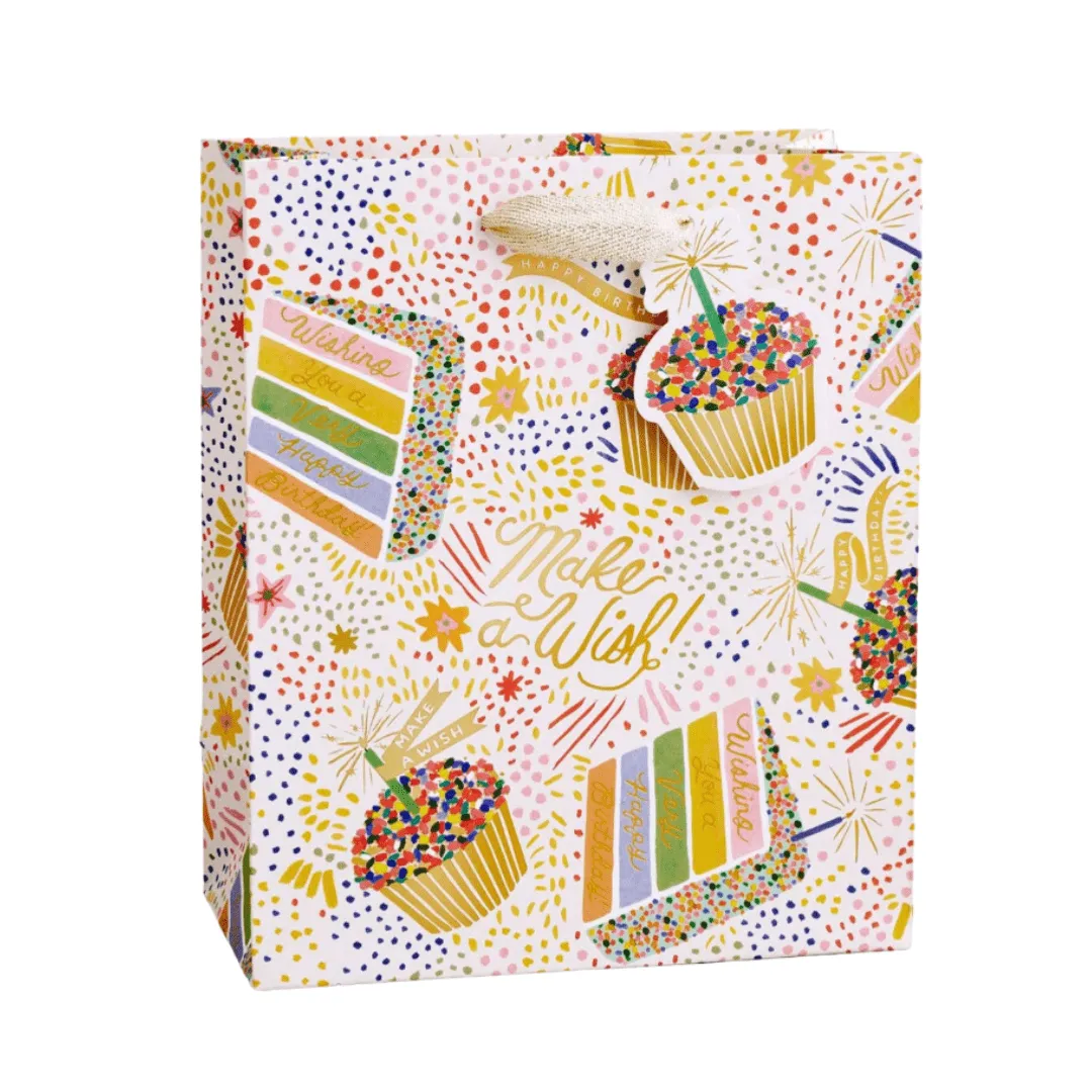 Birthday Cake Medium Gift Bag mom