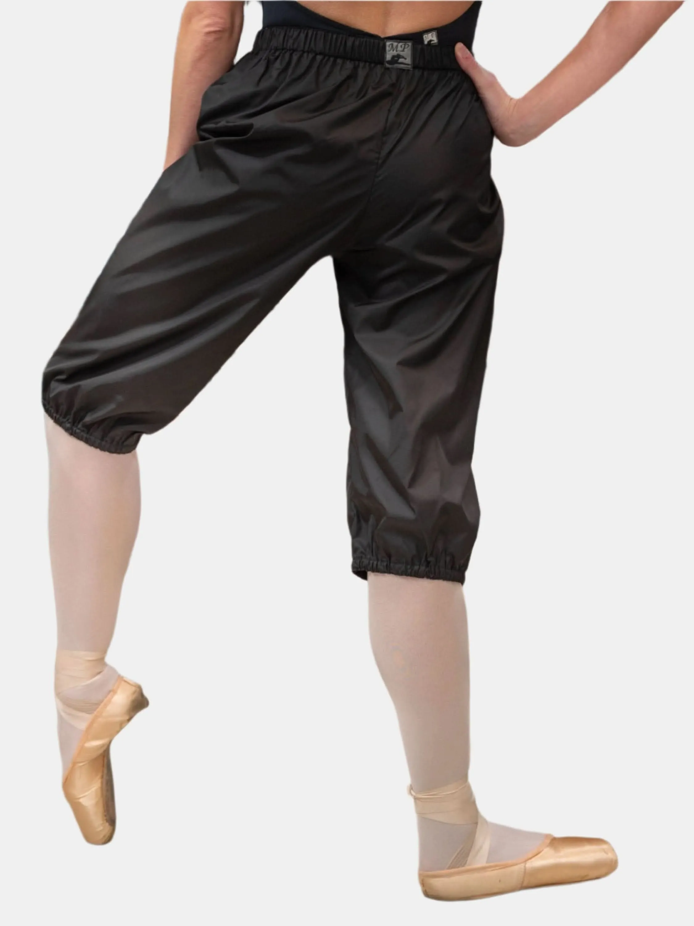 Black Dance Trash Bag Pants MP5004
