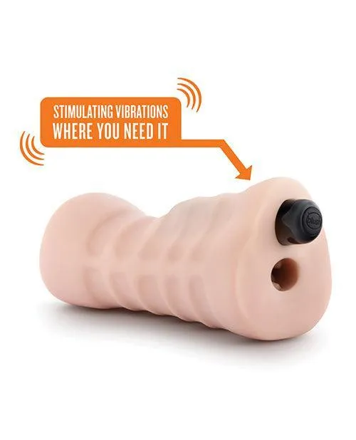 Blush EnLust Mouth Stroker w/Vibrating Bullet - Nicole