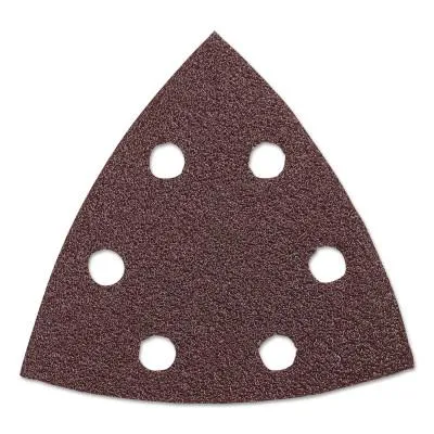 Bosch Tool Corporation RED DETAIL SANDING TRIANGLE  120-GRIT (5PK), SDTR120